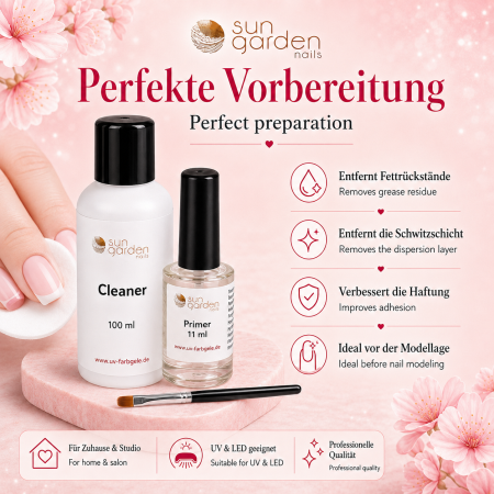 UV Gel Starterset - LITTLE ROCK - Nail Set